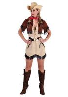 Cowgirl Texas kostuum Elite - thumbnail