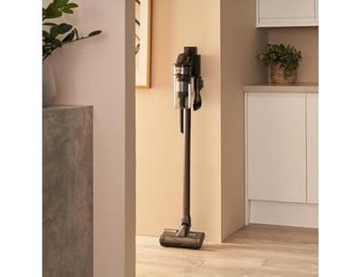 SAMSUNG Jet 75E Complete VS20B75CR5 - Draadloze bezemstofzuiger - Vermogen 200 AW - Autonomie 60 min - Wandstation - 3 borstels