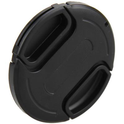 JJC 86mm Snap On/Clip On Lens Cap Protection Cover met Keeper voor DSLR Camera - Zwart