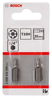Bosch Accessories 2608522009 T-bit TR 10 Extra hard C 6.3 2 stuk(s)