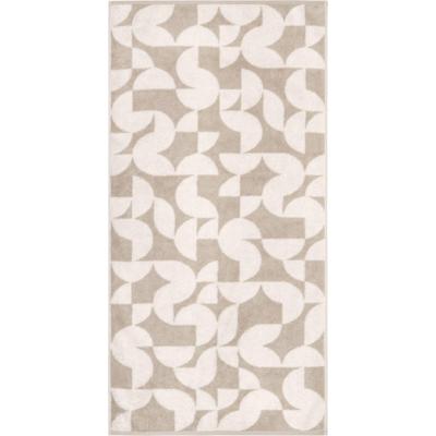 Cawö Cawo Studio gemustert 6251 Handdoek 50x100 leinen