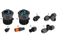 GARDENA Sprinklersysteem 08270-20 Startset Pipeline Steekkoppeling - thumbnail