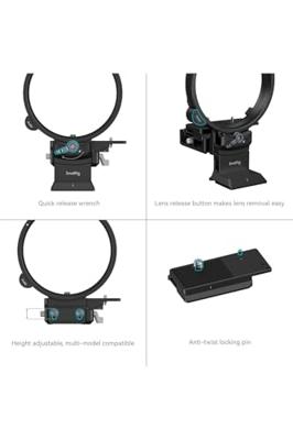 SmallRig 4305 Rotatable Horizontal-to-Vertical Mount Plate Kit for FUJIFILM GFX Series
