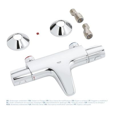 Grohe QuickFix Precision Trend thermostatische badkraan chroom Grohe QuickFix Precision Trend thermostatische badkraan chroom