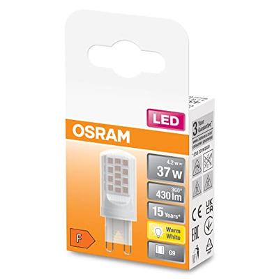 OSRAM HOMELIGHTING 4058075757981 LED-lamp Energielabel F (A - G) E27 Speciale vorm 4.2 W = 37 W Warmwit (Ø x h) 19 mm x 19 mm 1 stuk(s) OSRAM HOMELIGHTING 4058075757981 LED-lamp Energielabel F (A - G) E27 Speciale vorm 4.2 W = 37 W Warmwit (Ø x h) 19 mm x 19 mm 1 stuk(s)