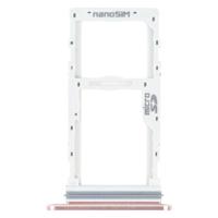 SIM-kaartlade + SIM-kaartlade / Micro SD-kaartlade voor LG Velvet 5G LM-G900N LM-G900EM LM-G900 LM-G900TM (PINK) - thumbnail