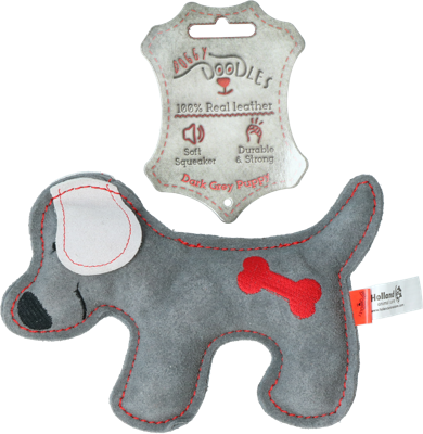 Doggy Doodles Puppy donkergrijs