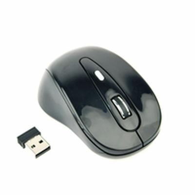 Gembird MUSW-6B-01 muis Kantoor Rechtshandig RF Draadloos Optisch 1600 DPI Gembird MUSW-6B-01 muis Kantoor Rechtshandig RF Draadloos Optisch 1600 DPI