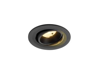 SLV InbouwspotNuminos Move S zwart 3000K - 20gr - 1009505