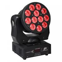 JB Systems Clubwash 2 wash LED moving head 12x 12W RGBWAUV - thumbnail