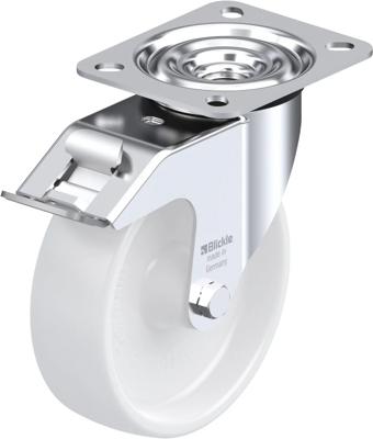 Blickle LE-PPN 125G-FI Zwenkwiel met rem Wieldiameter: 125 mm Draagvermogen (max.): 150 kg 1 stuk(s) Blickle LE-PPN 125G-FI Zwenkwiel met rem Wieldiameter: 125 mm Draagvermogen (max.): 150 kg 1 stuk(s)
