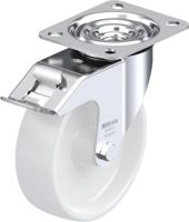 Blickle LE-PPN 125G-FI Zwenkwiel met rem Wieldiameter: 125 mm Draagvermogen (max.): 150 kg 1 stuk(s) - thumbnail