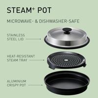 Panasonic NN-GD38QSEPG Magnetron Zwart, RVS 1000 W - thumbnail