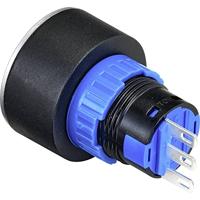 TRU COMPONENTS TC-9219072 Druktoets 250 V/AC 3 A 1x uit/(aan) Continu (Ø) 25 mm IP65 1 stuk(s) - thumbnail