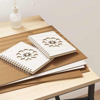 Decorpanelen 12 pcs Wit 30 x 42 x 0.3 cm Bewerkt hout - thumbnail