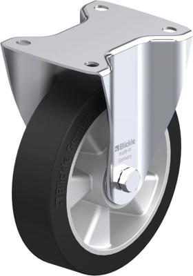 Blickle B-ALEV 180K Bokwiel Wieldiameter: 180 mm Draagvermogen (max.): 400 kg 1 stuk(s)