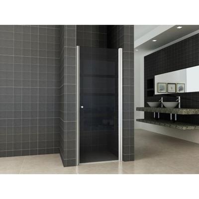 Wiesbaden Between Nisdeur - 800x2000x8mm - NANO - Rookglas/Chroom