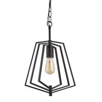 Searchlight Vierkante hanglampSlinky - 7971BK - thumbnail