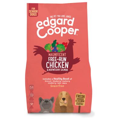 Edgard & Cooper Hond Senior Kip & Zalm 700gr