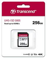 Transcend Premium 300S SDXC-kaart 256 GB Class 10, UHS-I, UHS-Class 3, v30 Video Speed Class - thumbnail