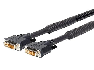VivoLink prodviam7.5 DVI-D DVI-D DVI-D zwarte kabel DVI - kabel DVI (7,5 m, DVI-D, DVI-D, mannelijk, zwart)
