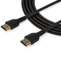 .com 2m Premium High Speed HDMI kabel met Ethernet voor computer, monitor, tv - gecertificeerd - Aramid vezel - 4K60Hz (RHDMM2MP) - Premium hoge snelheid HDMI met ethernetkabel - HDMI male naar HDMI male - 2 m - thumbnail