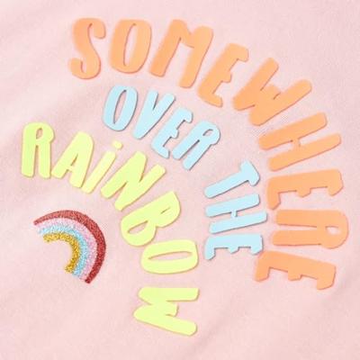 Kindershirt 92 lichtroze