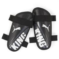 PUMA King Strap Scheenbeschermers Zwart Wit - thumbnail