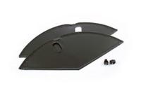 Hulzebos 28" tour lakdoek jasbeschermer - zwart - thumbnail