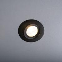LED&apos;s Light Pro LED Inbouwspot Zwart - DimToWarm - Ø 68mm - Kantelbaar - Warm wit licht - CRI95- Dimbaar - thumbnail