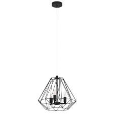 Eglo Zwarte draadlampTarle Ø 44,5 - 43845