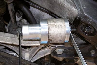 KS Tools NEW-55005 Silentlager-gereedschapsset, VAG voorasconsole, 8-delig