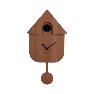 Karlsson Wandklok ModernCuckoo donker hout - KA5964DW