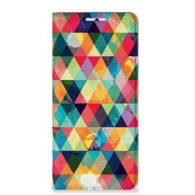 Xiaomi 11T | Xiaomi 11T Pro | Hoesje met Magneet | Geruit