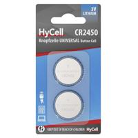 HyCell Knoopcel CR2450 3 V 1 stuk(s) Lithium 2er Blister Lithium Knopfzellen CR2450 - thumbnail