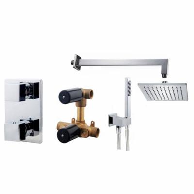 Wiesbaden one-pack inbouwthermostaatset vierk.type 108 Wiesbaden one-pack inbouwthermostaatset vierk.type 108