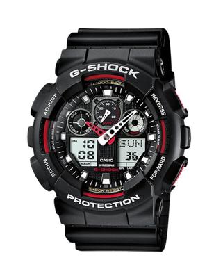 Casio G-Shock Black Chronograph | GA-100-1A4ER Casio G-Shock Black Chronograph | GA-100-1A4ER