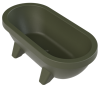 Gardentub Buitenbad 194x94x66 cm 350L Dark Olive matt - thumbnail