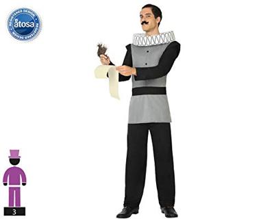 Kostuums voor Volwassenen Th3 Party Zwart (4 Onderdelen) - Maat: XL - Maat: XL