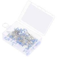 TRU COMPONENTS Bedrade LED Blue Rond 3 mm 2500 mcd 30 ° 20 mA 2.7 V, 3.4 V - thumbnail