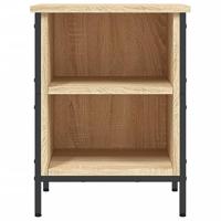VidaXL Schoenenkast 38x35x50 cm bewerkt hout sonoma eikenkleurig - thumbnail