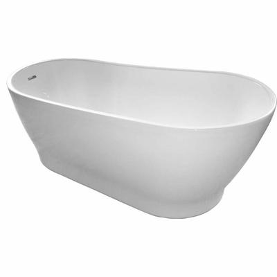 Wavedesign Vrijstaand ligbad Wave Jenna 170x85 cm - Vrijstaand Ligbad Jenna Wit Wavedesign Vrijstaand ligbad Wave Jenna 170x85 cm - Vrijstaand Ligbad Jenna Wit