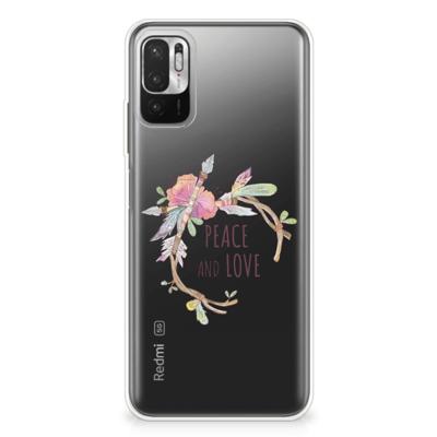 Xiaomi Redmi Note 10/10T 5G | Poco M3 Pro Telefoonhoesje met Naam Boho Text Xiaomi Redmi Note 10/10T 5G | Poco M3 Pro Telefoonhoesje met Naam Boho Text