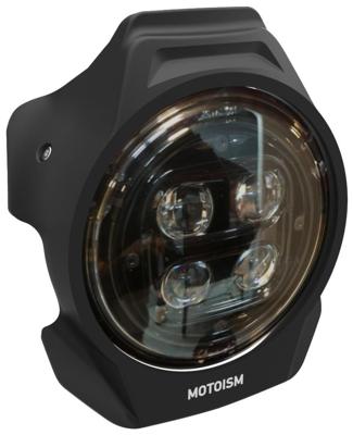 MOTOISM koplampmasker "the nightcrawler". headlight mask mi honda cl500