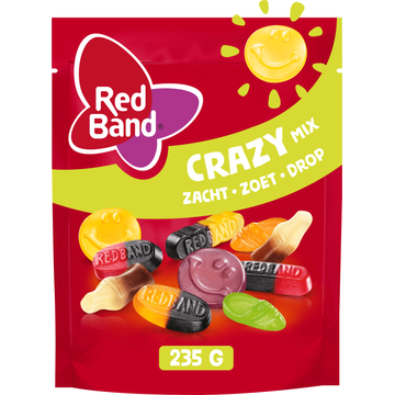 Red Band Crazy Mix Zacht Zoet Drop 235 g bij Jumbo