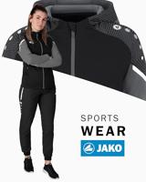JAKO 6822D Jas Met Kap Performance Dames - Zwart/Antra Light - 42 - thumbnail