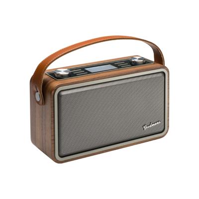 Goodmans Heritage Portable Wifi Dab+ Bluetooth Radio Wood