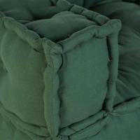 Poef modulair 140x70x36 stof groen - thumbnail