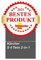 Kärcher Home & Garden S4 Twin Veegmachine Handmatig Werkbreedte: 680 mm 1 stuk(s) - thumbnail