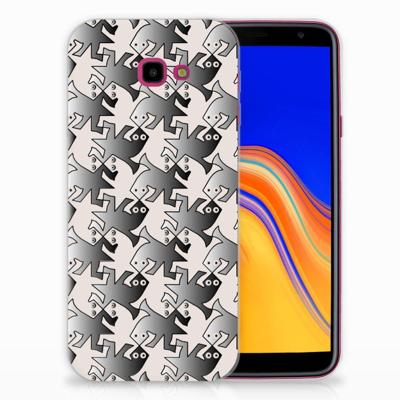 Samsung Galaxy J4 Plus (2018) | TPU Hoesje | Salamander Grey